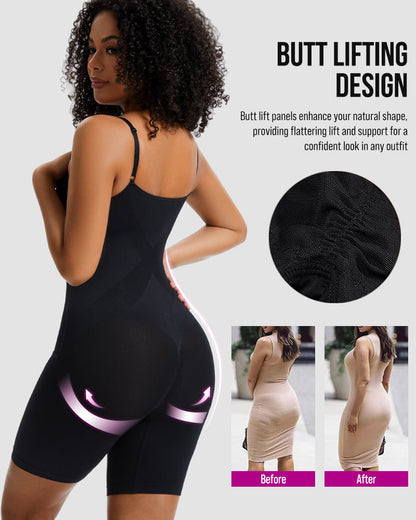 Seamless Double Compression Shaping Bodysuit