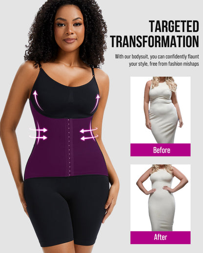 Seamless Double Compression Shaping Bodysuit