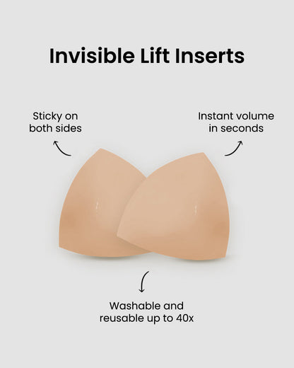 Double-Sided Adhesive Invisible Lift Inserts (Buy 1 Get 1 Free)